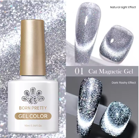 Born Pretty UV Polish Reflective Cat Eye Magn. 10ml