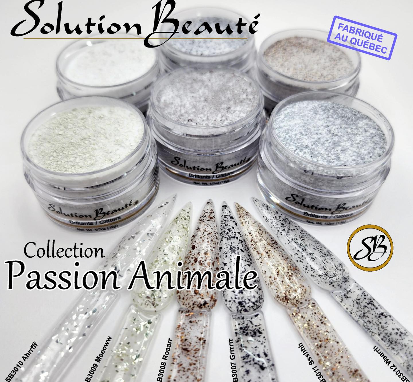Collection Poudre Spéciale Passion Animal (6 x 1/2oz)