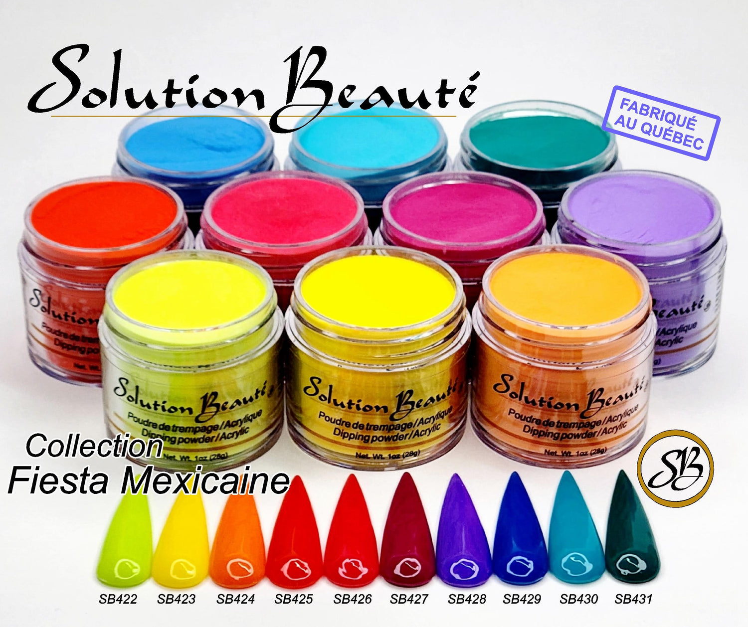 Collection Poudre Fiesta Mexicaine (10 x 1oz)