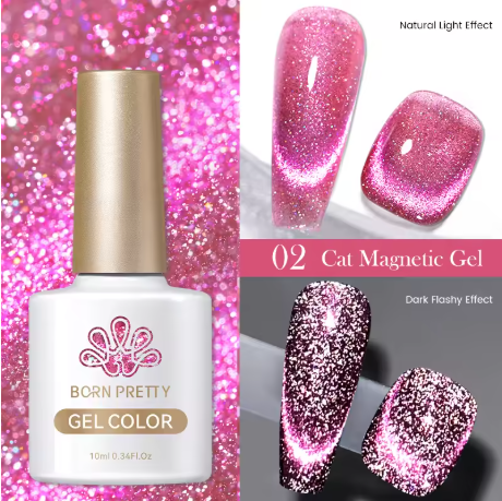 Born Pretty UV Polish Reflective Cat Eye Magn. 10ml