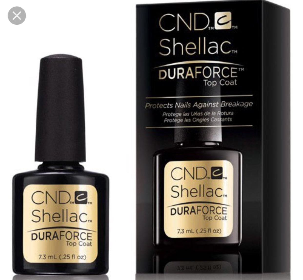 Shellac Vernis UV Top Coat Duraforce 7.3ml