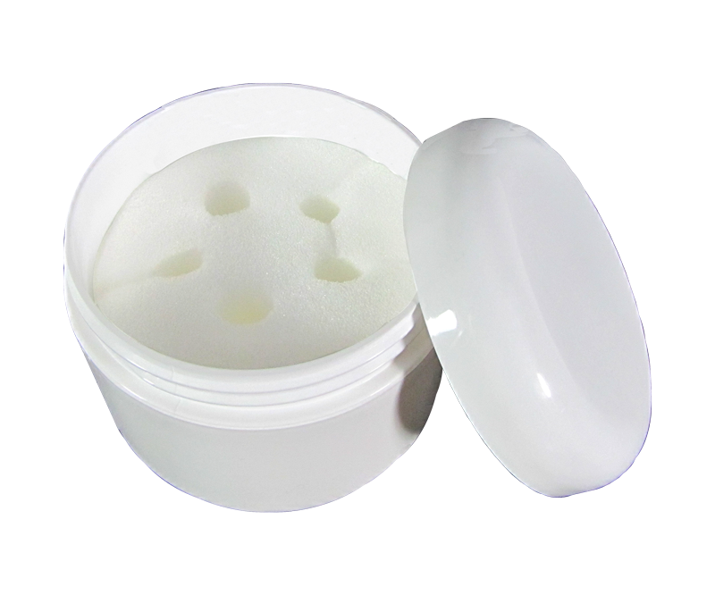 Pot Bain Marie de Fonte 8oz avec Éponge 5 Troues