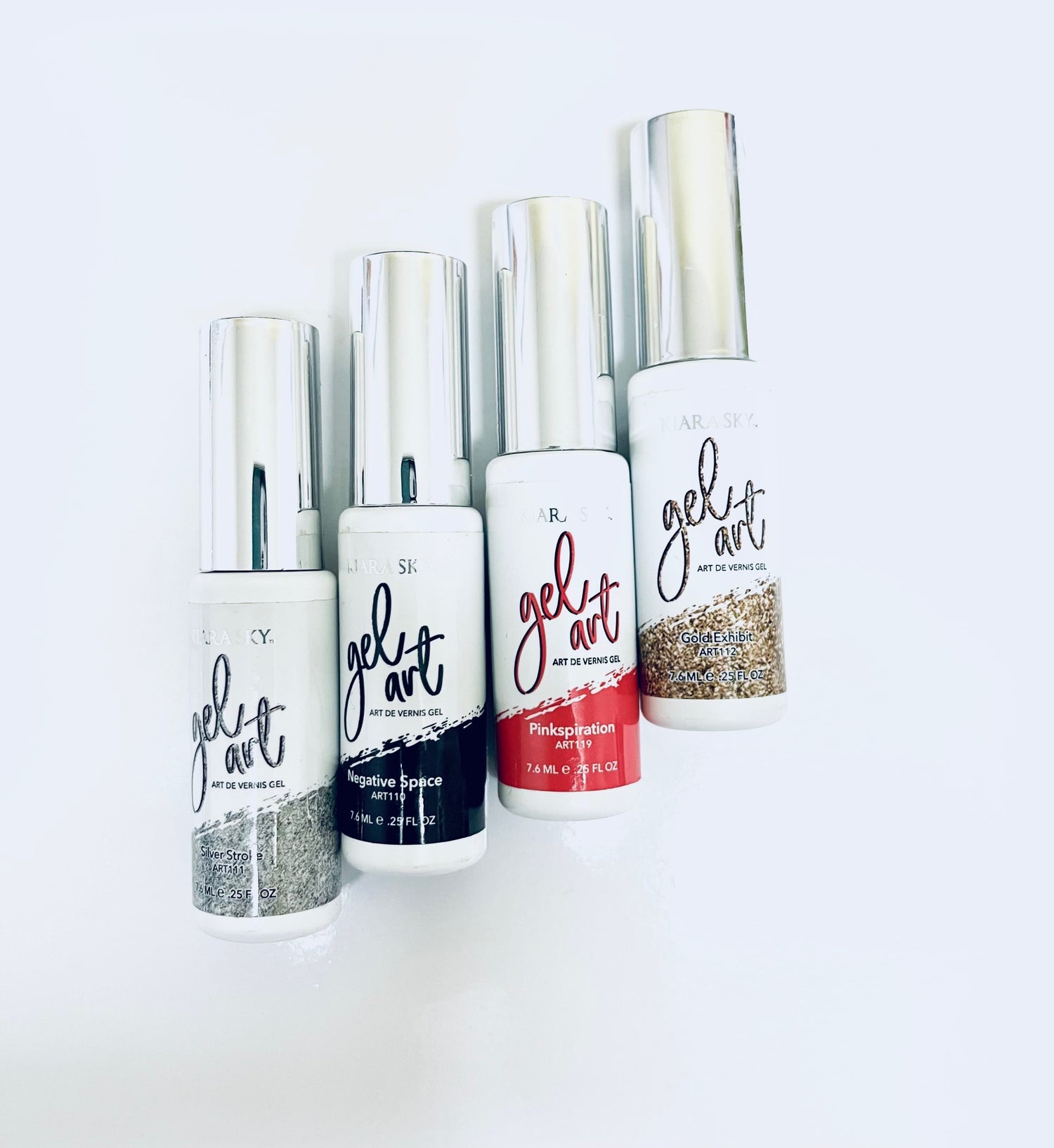 Kiara Sky UV Gel Art Liner Silver Stroke 111