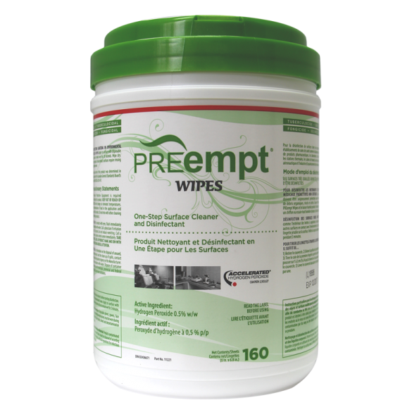 PreEmpt RTU Wipes in Box (160)