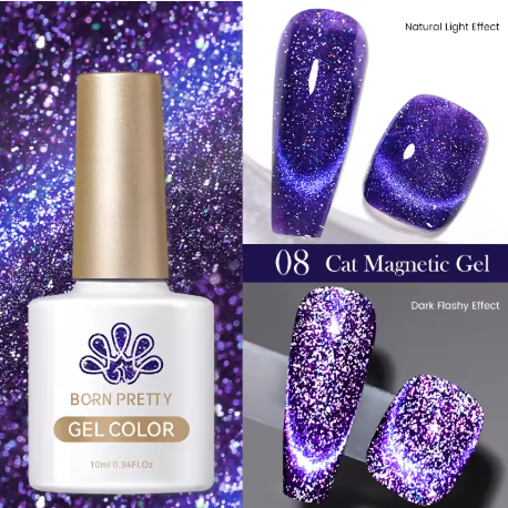 Born Pretty UV Polish Reflective Cat Eye Magn. 10ml