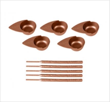 Refectocil Mini Set d’Application (5 Coupelles, 5 Applicateurs)