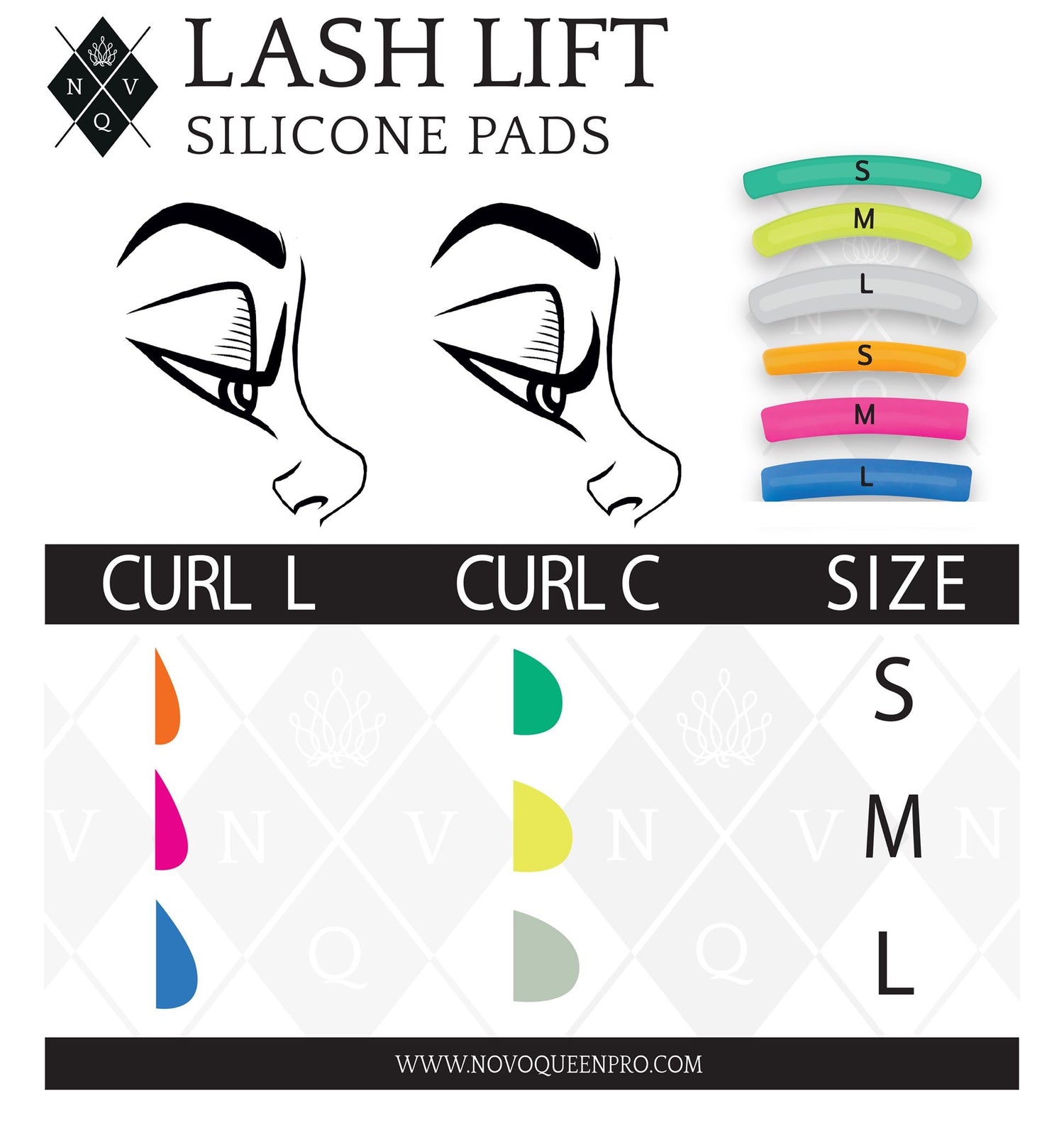Coussins de Silicone Couleurs pour Rehaussement