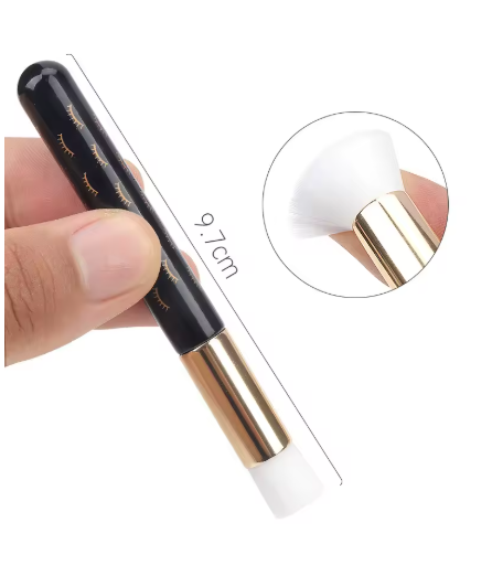 Brosse à Shampoing Noire avec Cils