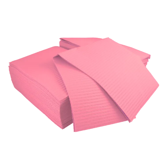 Bavette Plastifiée Rose 125 (Gibson)/ Napkins