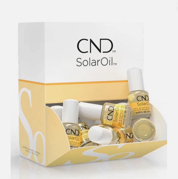 CND Solar Oil 3.7ml. Présentoir de 40 pcs