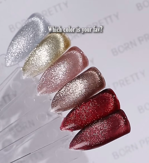 Collection Vernis UV Shimmer Reflective Cat Eye Magn. (6 x 10ml)