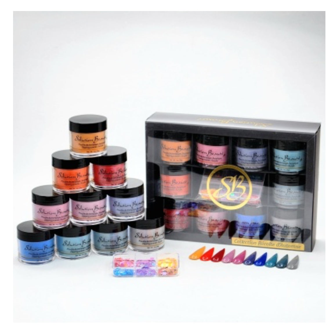 Mini Collection Poudre Récolte d'Automne (10 x 0.25oz)