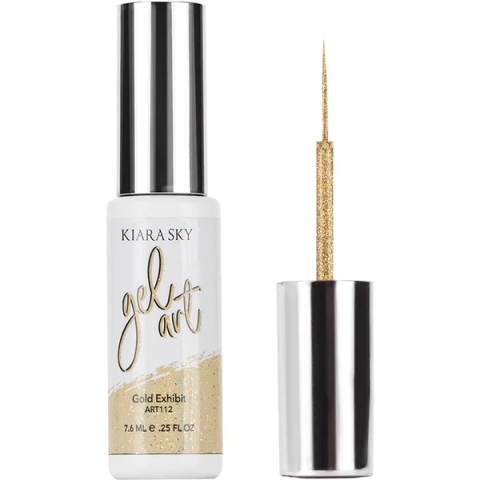 Kiara Sky UV Gel Art Liner Gold Exhibit 112