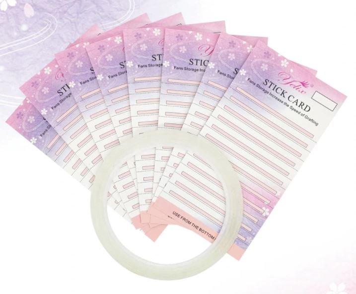 Carte avec Ruban Collant pour Bouquets