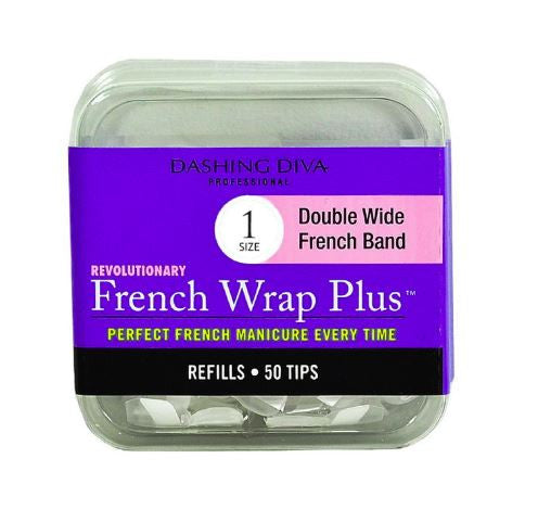 Dashing Diva Prothèse Wrap Blanc Large Refill Boite (50)