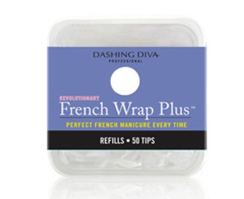 Dashing Diva Prothèse Wrap Blanc Mince Refill Boite (50)