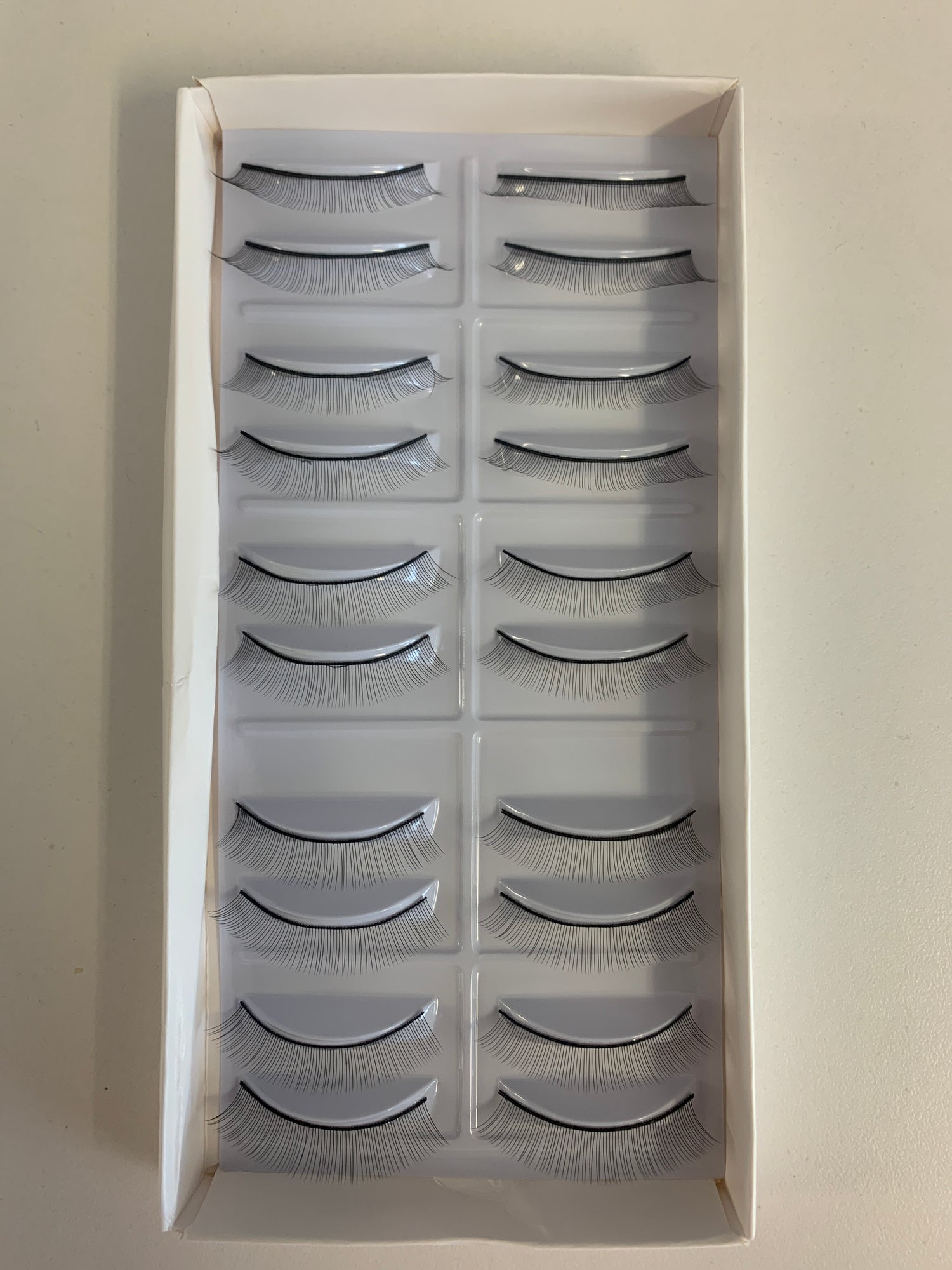 Cils pour Tête de Pratique 8mm (10 paires)