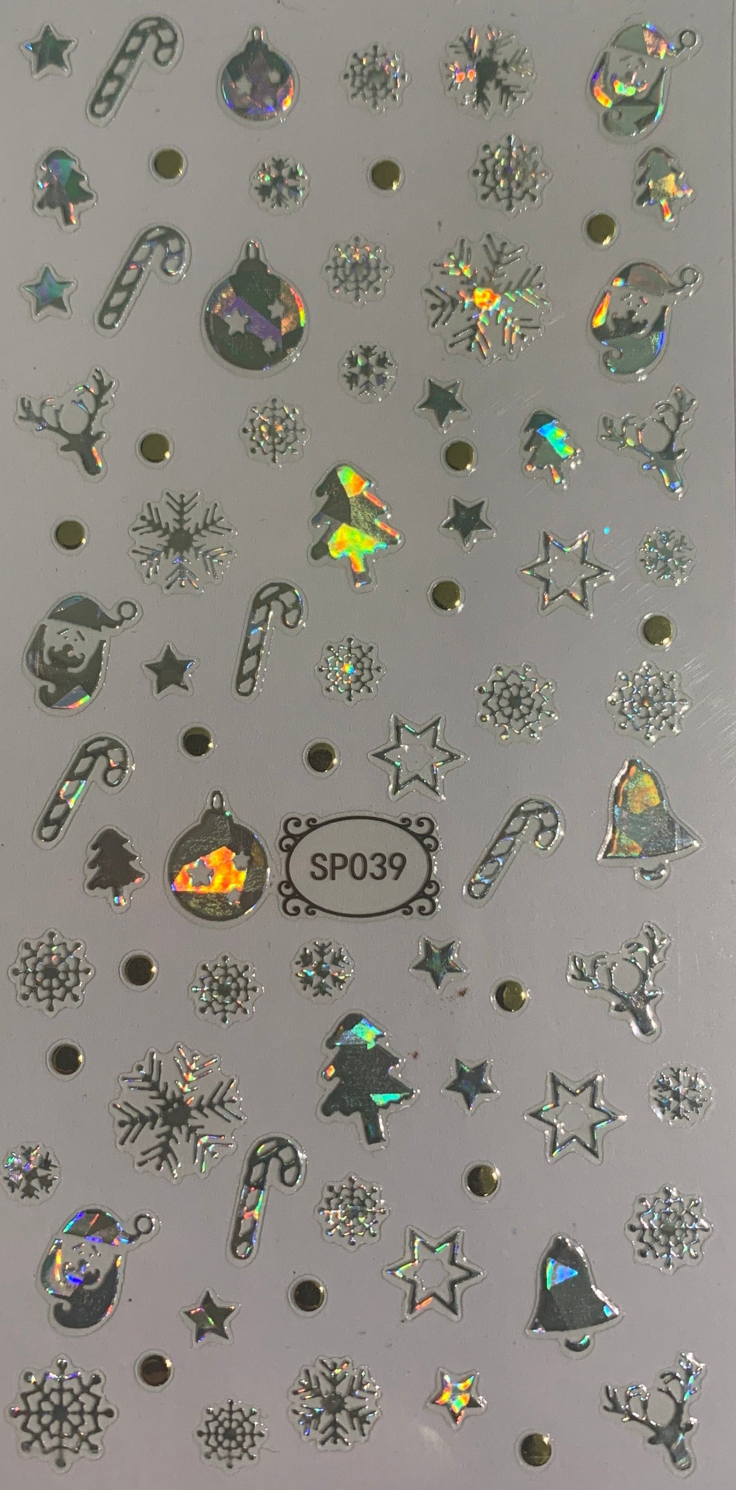 Collant de Noel Métaliques SP039