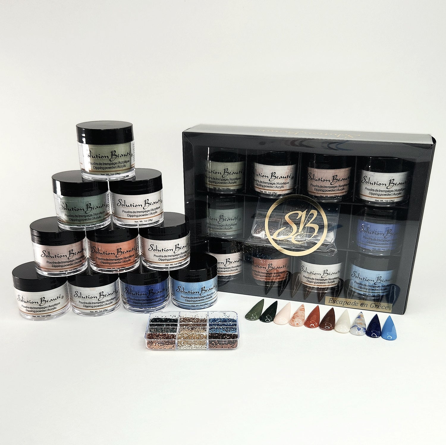 Collection de Poudre Esacpade en Grèce