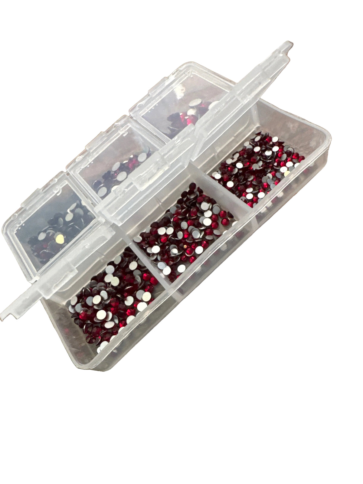 Crystals Box of 6 Sizes White Opal