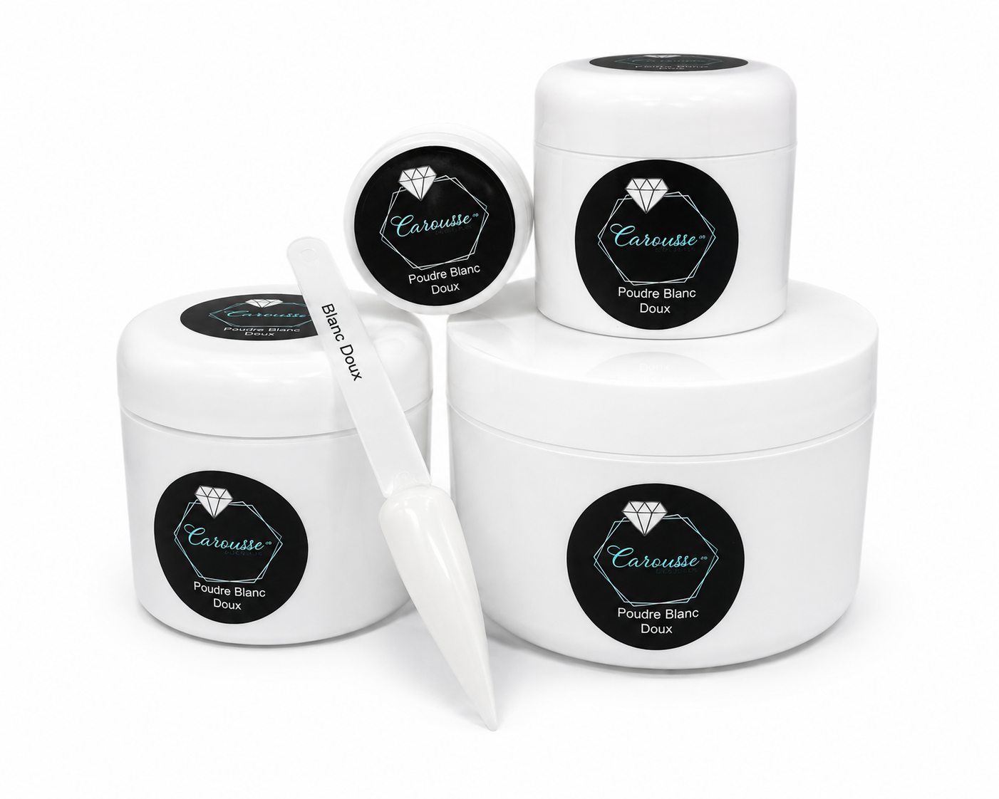 Carousse Fine Dip Powder Soft White