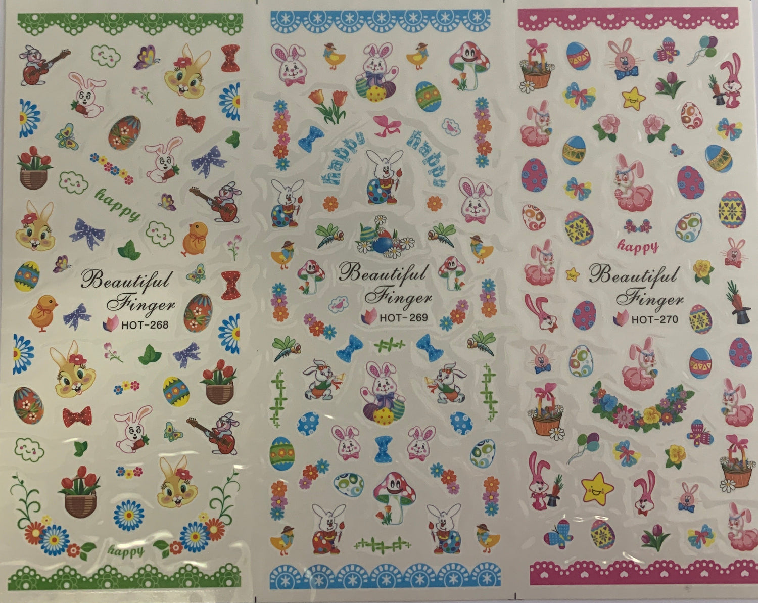 Water Decals  Pâques