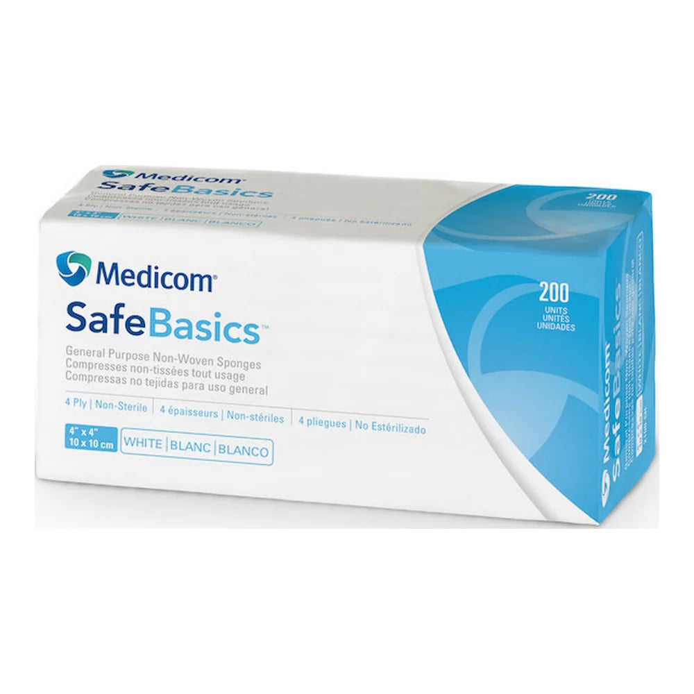 Compresses 4X4 Non Tissées Medicom