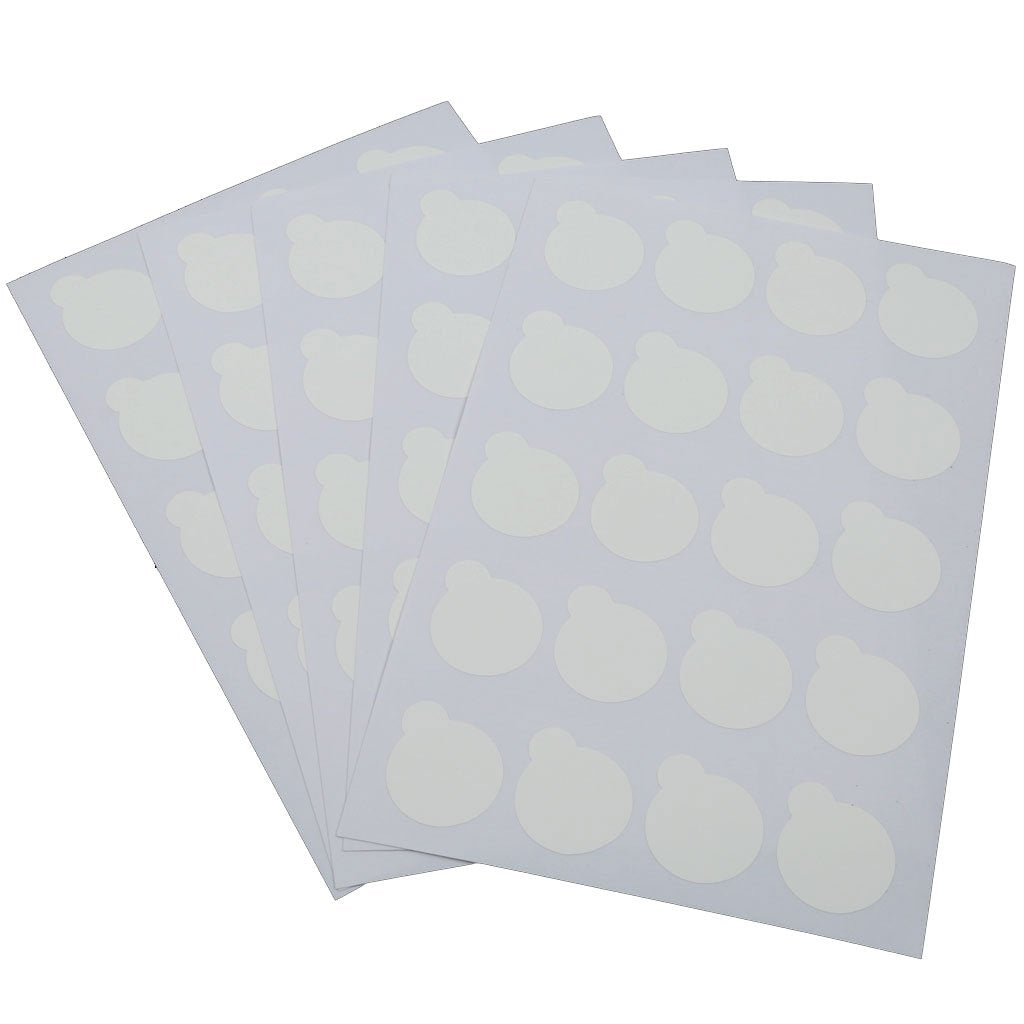 Autocollants Supports de Colle Haute Visibilité (Lot de 100)