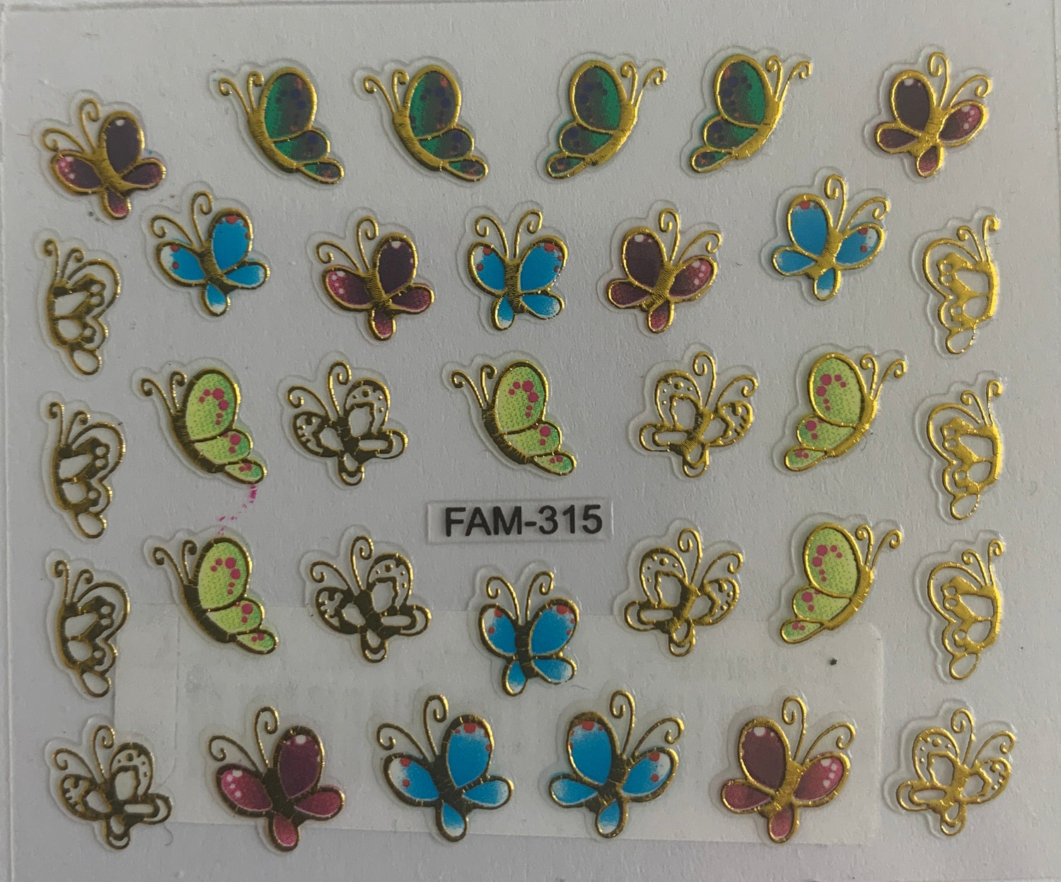 Collants 3D Papillons FAM 315-344