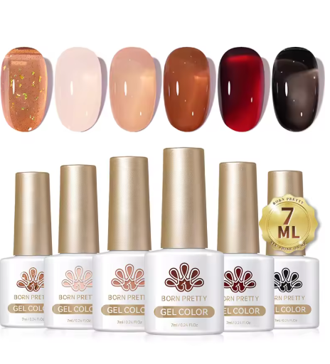 Born Pretty Vernis UV Col. Jelly Cozy (6 x 7ml) 59038