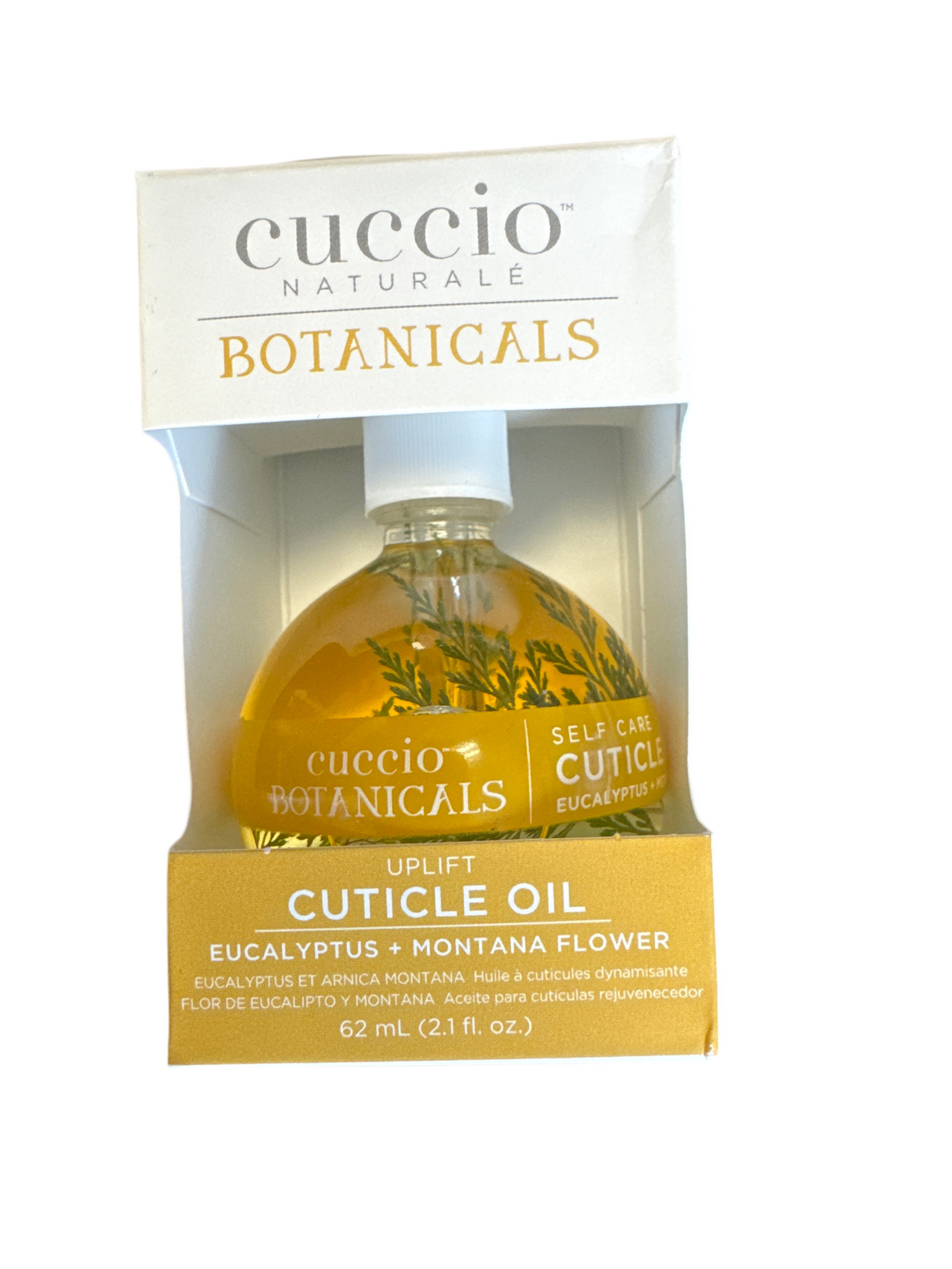 Cuccio Botanical Cuticle Oil Eucalypsus and Montana Flower 2.5oz