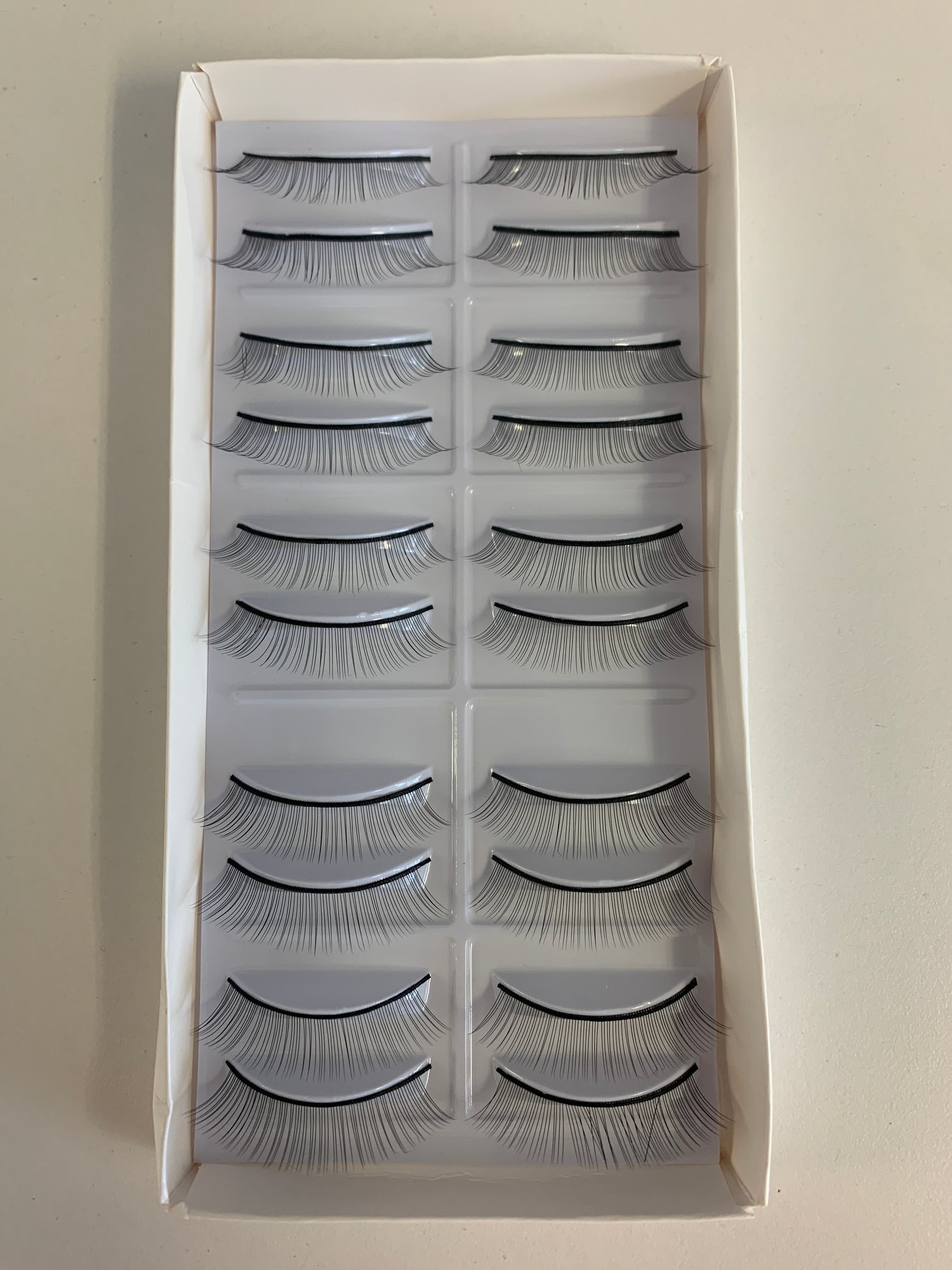 Cils pour Tête de Pratique 10mm (10 paires)