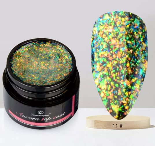 Aurora Yellow Green UV Gel 