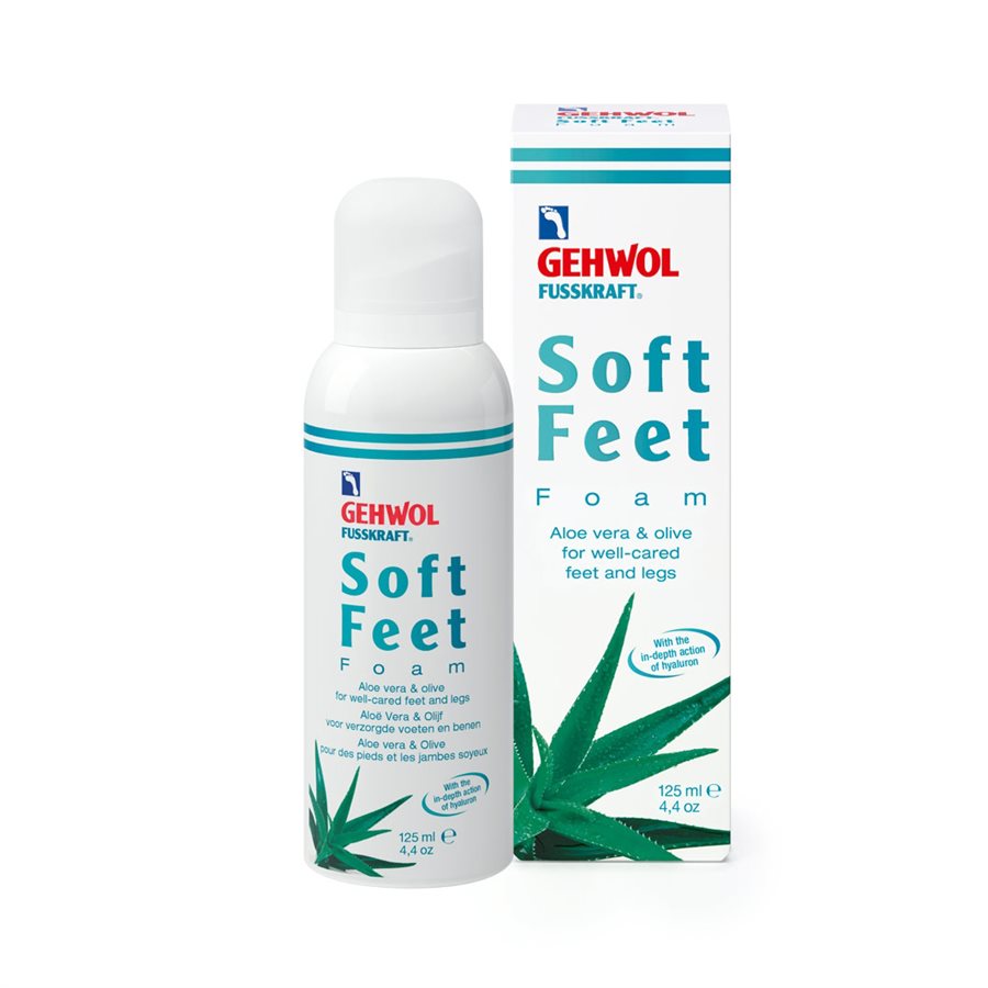 Gehwol Soft Feet Mousse with Aloe 125 ml