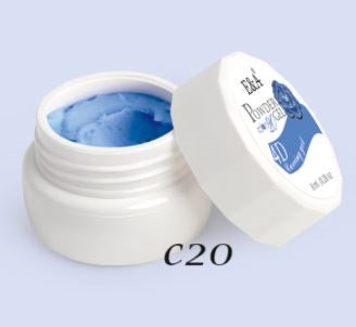 E&amp;A UV Gel 4D Plasticine Blue C20 8ml
