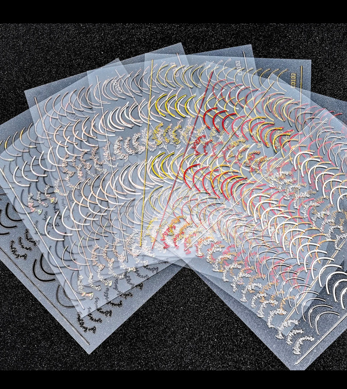 Line Sticky Notes (8 sheets)