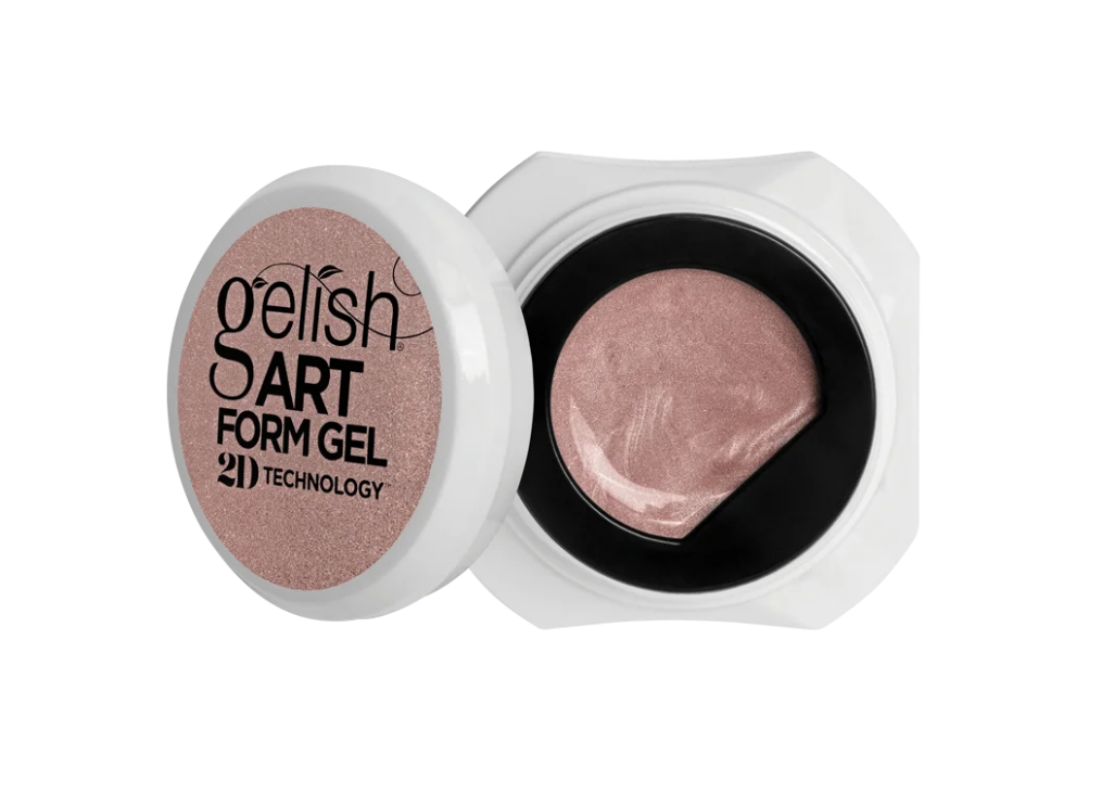 Gelish Art Form Gel - Essential Rose Gold Metallic 5g