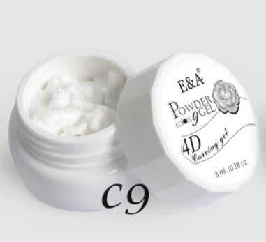 E&amp;A UV Gel 4D Plasticine White C9 8ml