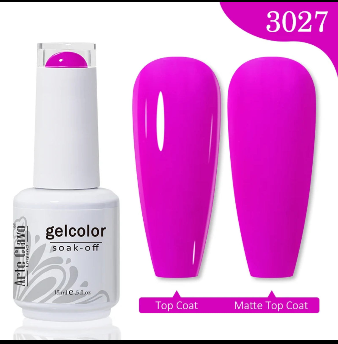 Arte Clavo UV Varnish 15ml 