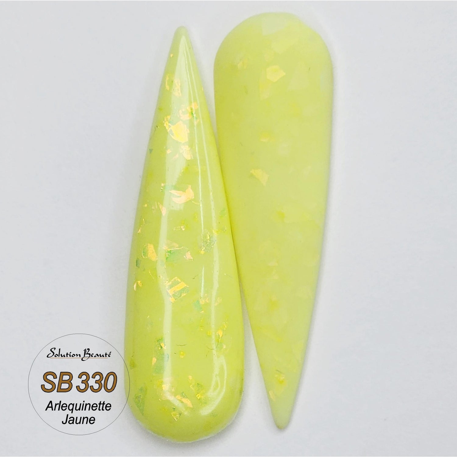330 - Poudre Arlequinette Jaune 1oz