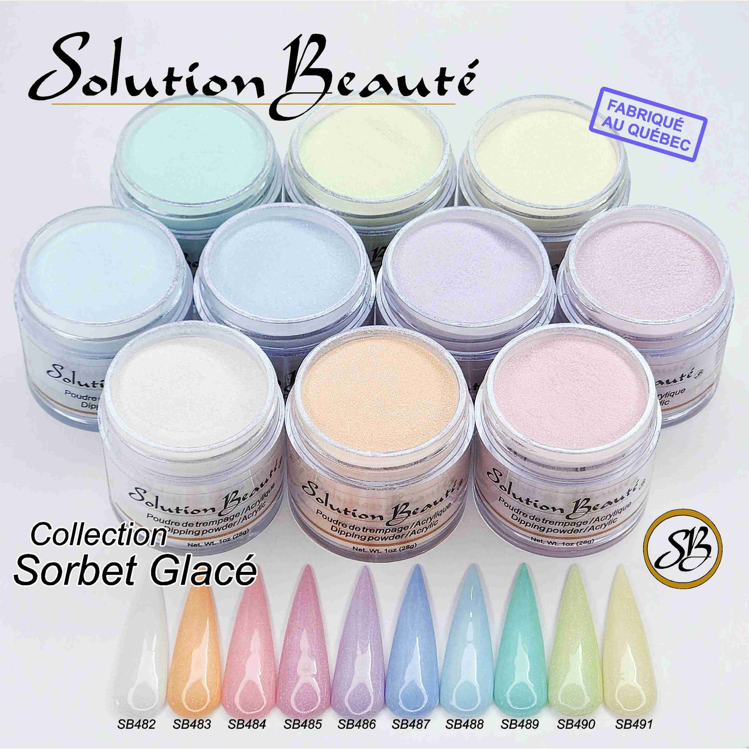 Mini Collection Frozen Sorbet Powder (10 x 0.25oz)