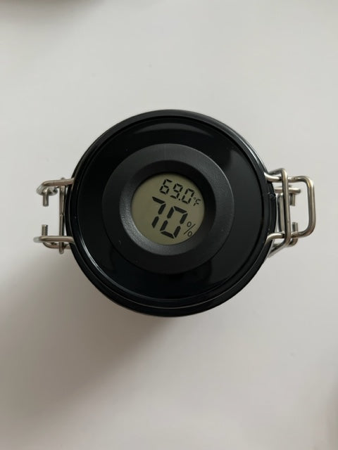 Contenant Hermétique avec Thermostat. Noir.