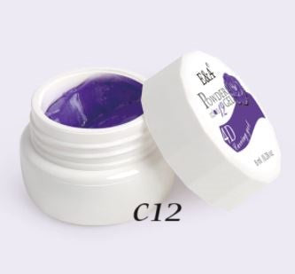 E&amp;A UV Gel 4D Plasticine Blue C12 8ml
