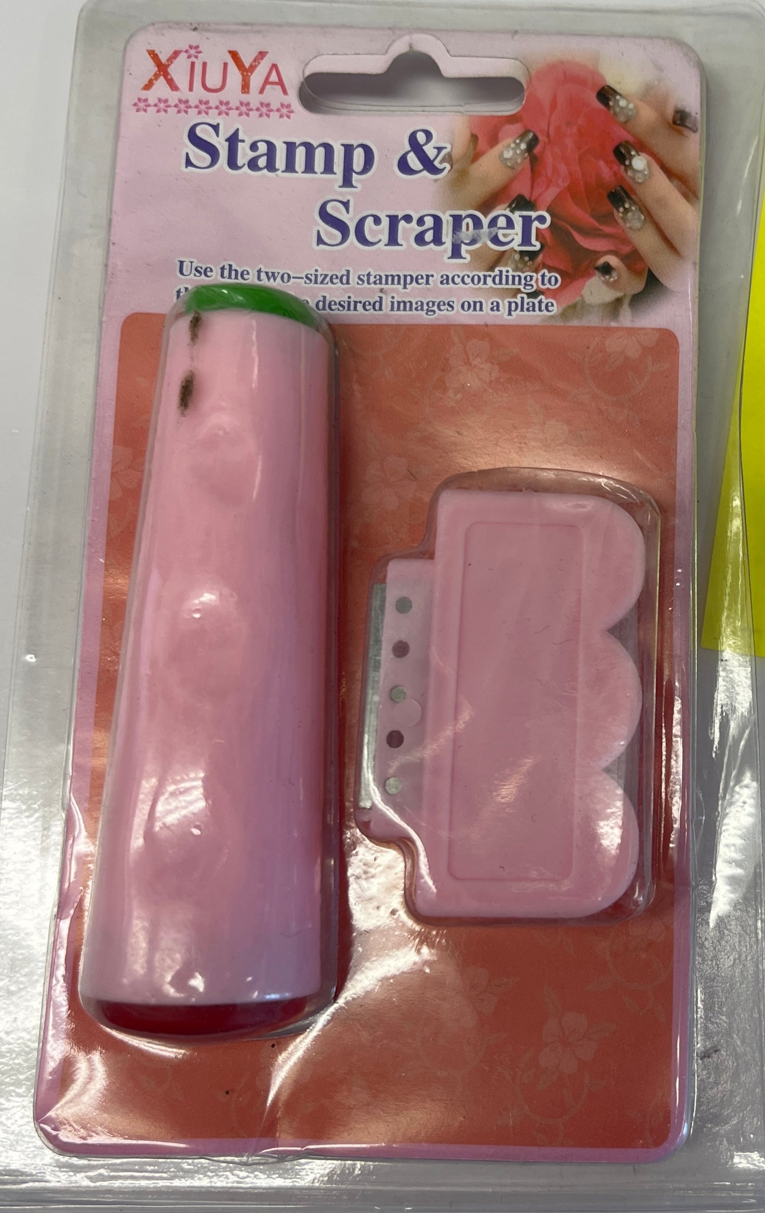 Stamping Stamp and Scraper