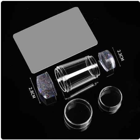 Clear Double-Sided Silicone Stamping Pad