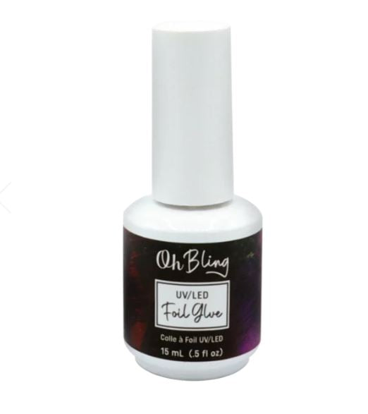 Ongles d'Or Oh Bling Foil Glue, Colle à Foil UV/LED 15ml