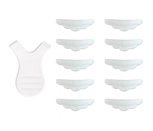 Silicone Cushion with Turquoise Comb (5 pairs)