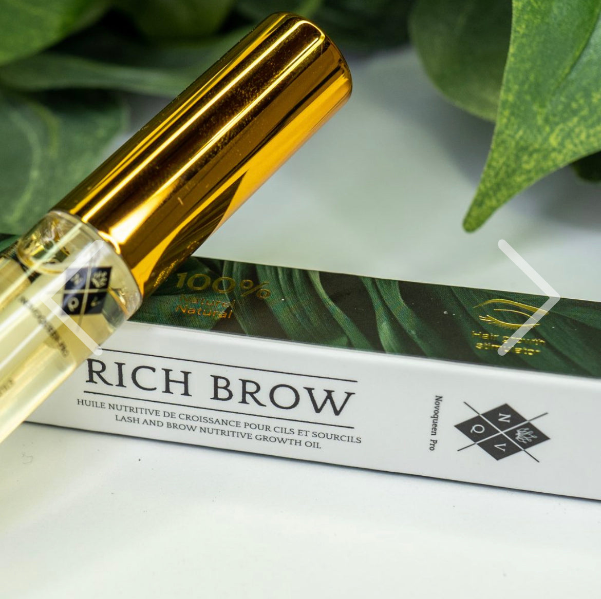Novoqueen Richbrow - Nourishing Oil for Eyelashes and Eyebrows