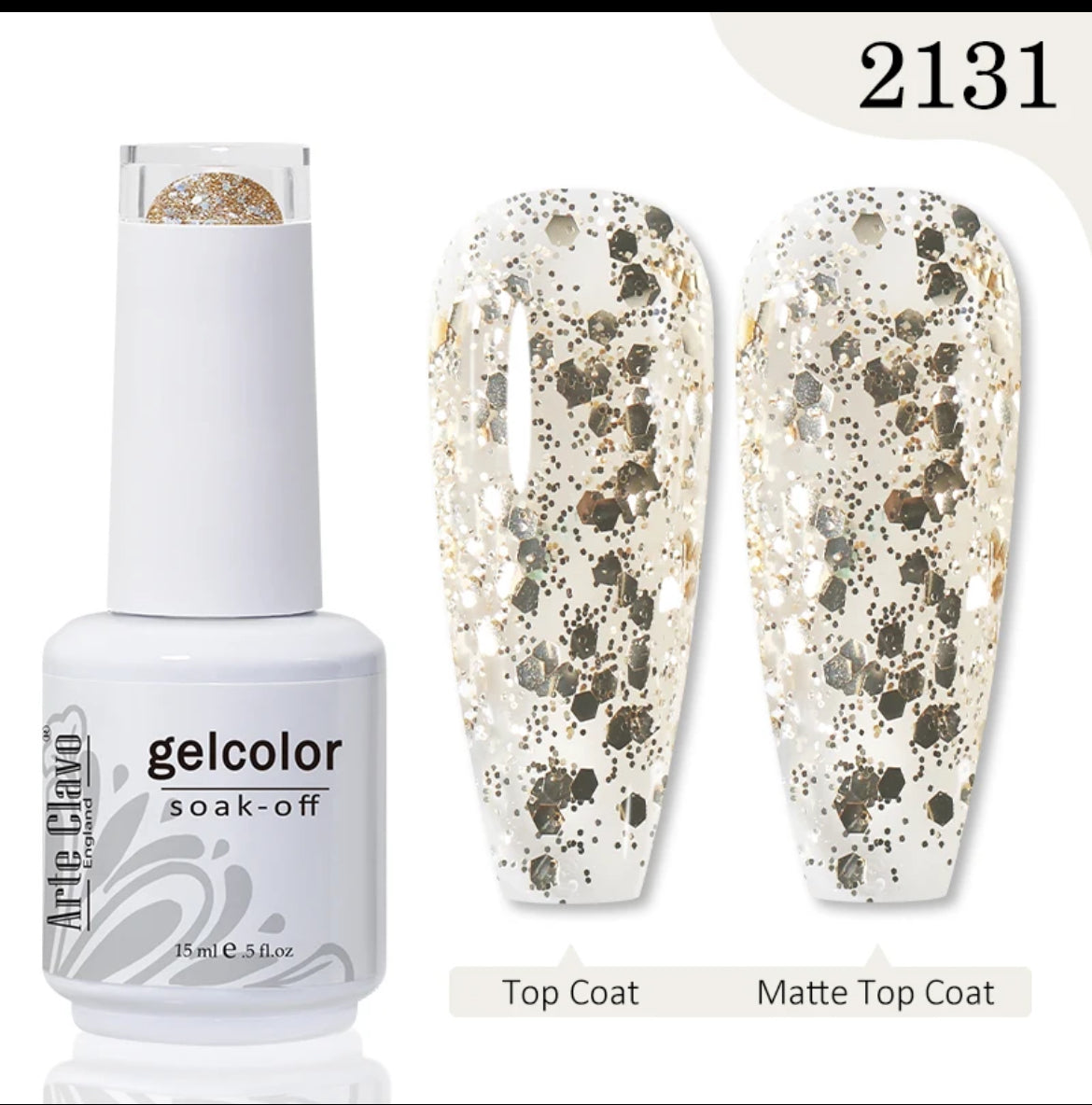 Arte Clavo UV Varnish 15ml 