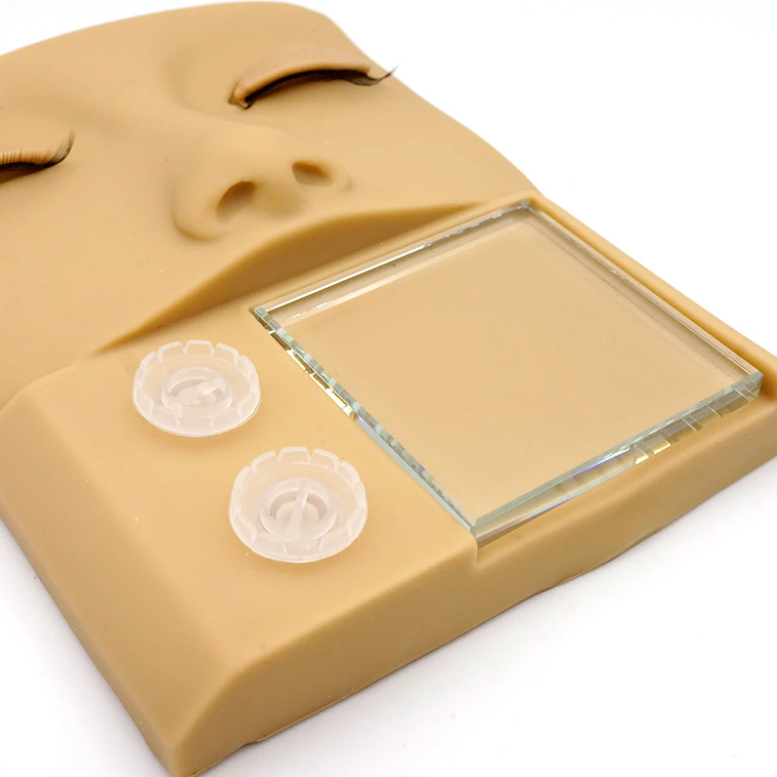 Flat Practice Head - Replacement Eyelids (6)